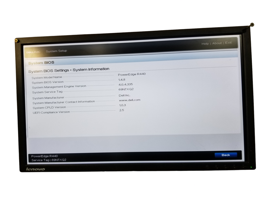PowerEdge R440 2x Xeon Silver 4114 @2.20GHz 40GB DDR4 No HDD, 2x550W PSU