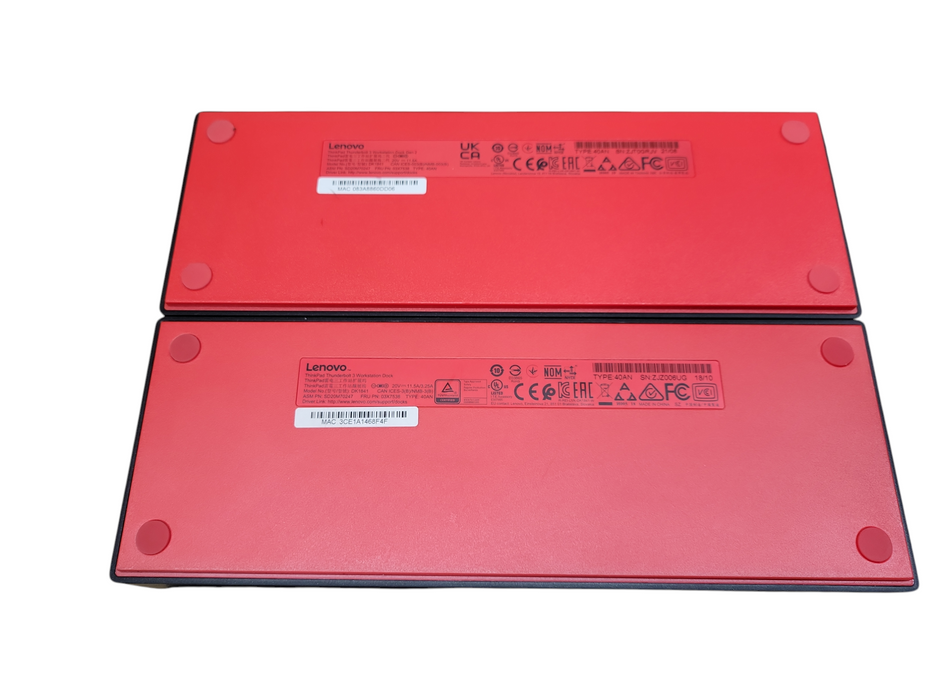 LOT 2x Lenovo DK1841 40AN ThinkPad Thunderbolt 3 Dock Gen2 !