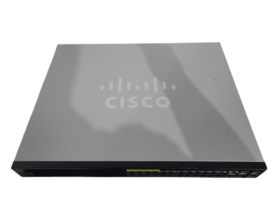 Cisco SG550X-24MP-K9 V02 | 24-Port Gigabit PoE Stackable Managed Switch !