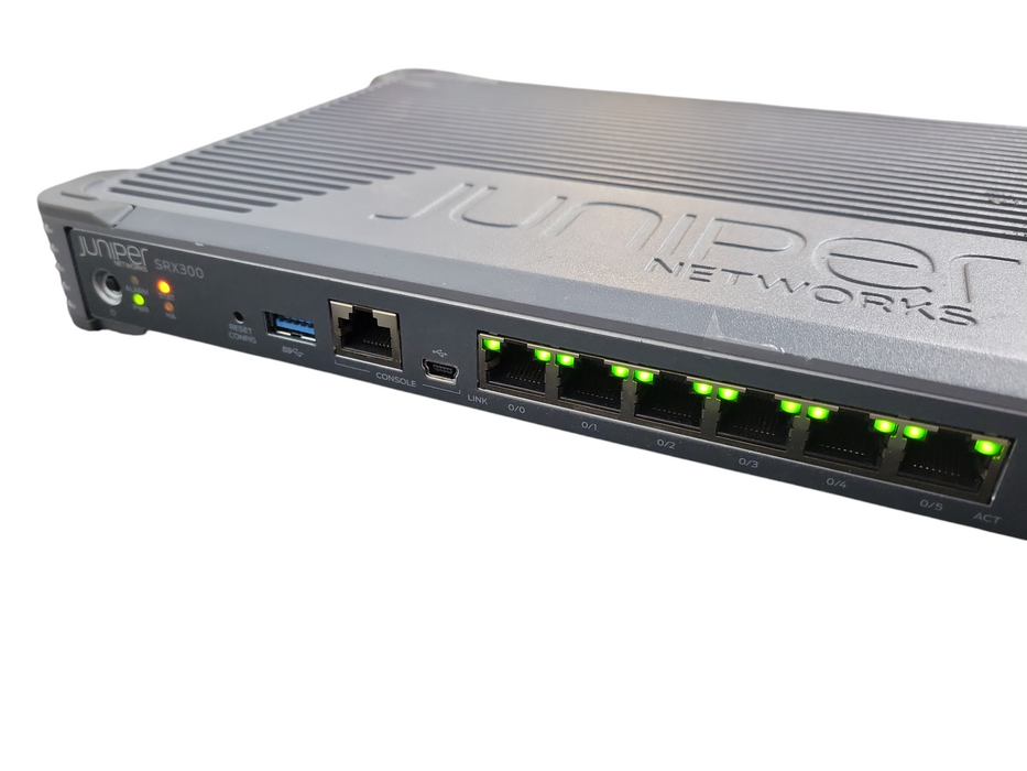 Juniper SRX-300-SYS-JB SRX300 Enterprise Services Gateway, READ !