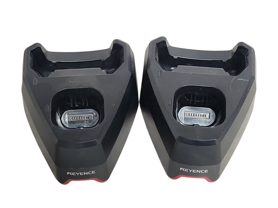Lot of 2x Keyence BT-AUC7UL Charging Station with USB/LAN Interface _