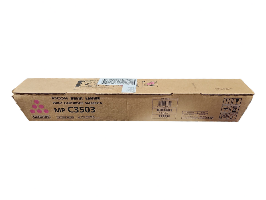 NEW Ricoh Savin Lanier Magenta MP C3503 Printer Toner Cartridge 841815 Q