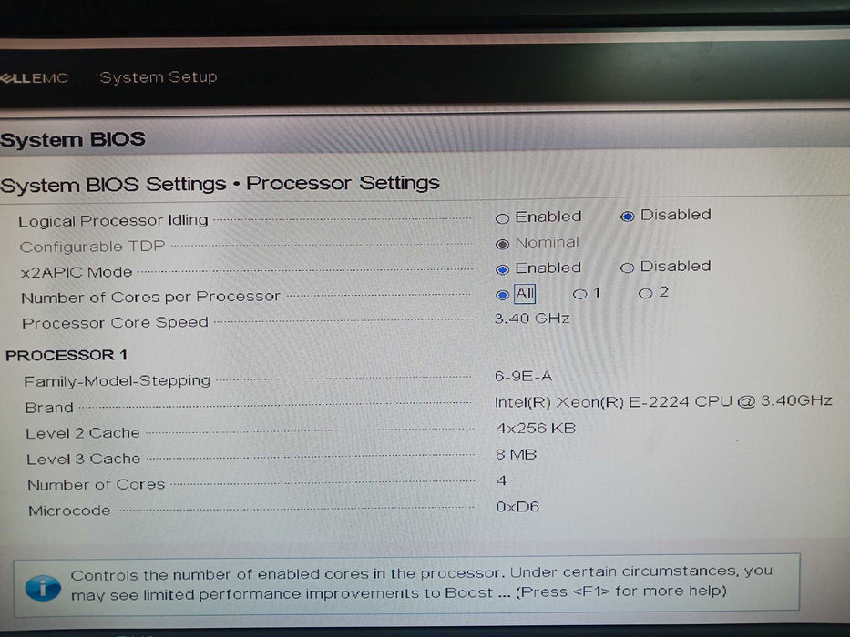 Dell EMC T140 Tower Xeon E-2224 3.4GHz 16GB DDR4 Perc H330 No HDD
