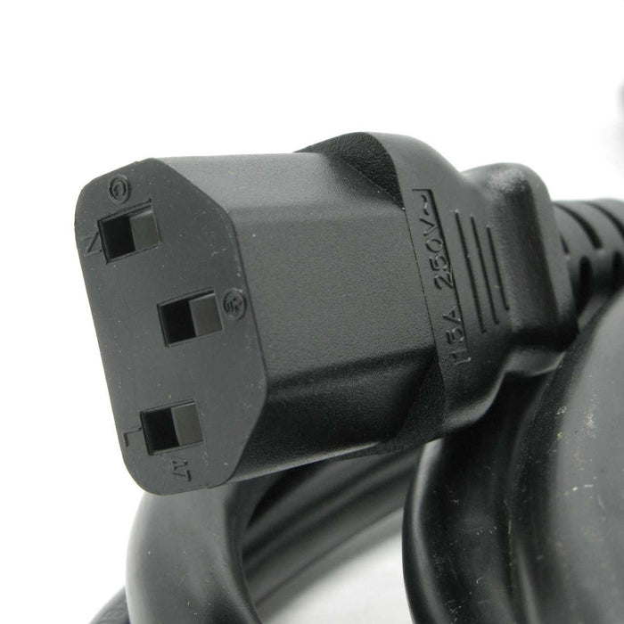 Yung Li E241374 Power Extension Cable, IEC C20 to IEC C13, 10ft Q