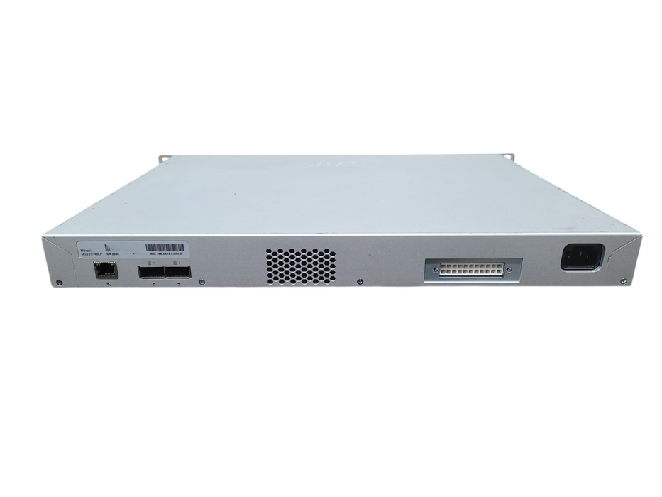 Cisco Meraki MS225-48LP *UNCLAIMED* Gigabit PoE Switch %