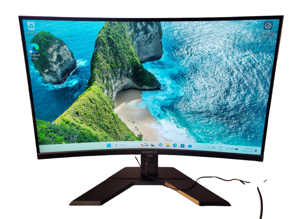 GIGABYTE G32QC A 32" Curved Gaming Monitor 165Hz 1440P QHD 2560x1440 READ