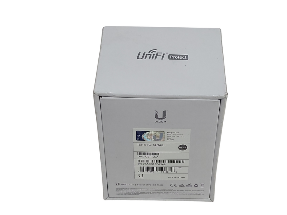 New Ubiquiti UniFi G3 Flex Indoor/Outdoor PoE Camera UVC-G3-FLEX  _