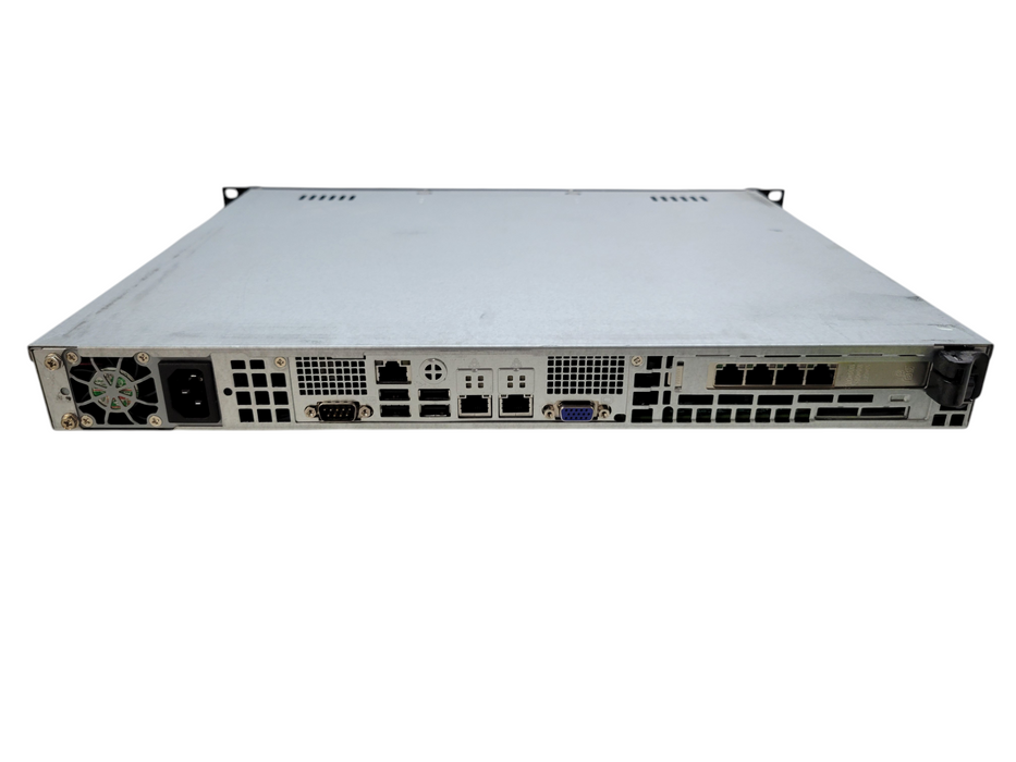 Supermicro CSE-512 / X10SLL-F - Xeon E3-1231 v3 NO RAM QUAD NIC 195W PSU %