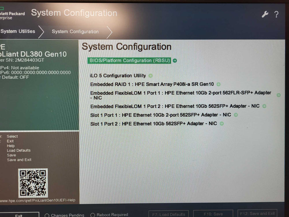 HPE PL DL380 Gen10 2x Xeon Gold 6140 32GB DDR4 P408i-a SR Gen10 2x800W PSU $
