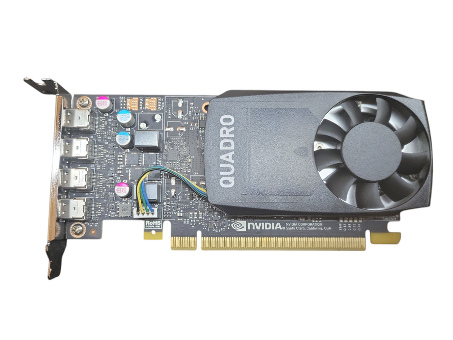 nVIDIA QUADRO P1000 4GB GDDR5 ロープロ 補電源不要 NVIDIA Quadro P1000 - 株式会社 エルザ ジャパン
