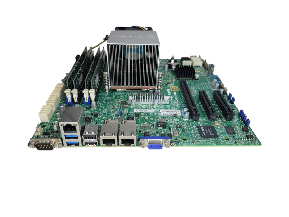 Supermicro X10SLH-F/X10SLM+-F - Xeon E3-1220 v3 32GB DDR4 + I/O Plate %