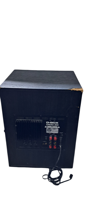 D-Box DAVID-302 12" Amplified Powerful Subwoofer|  READ