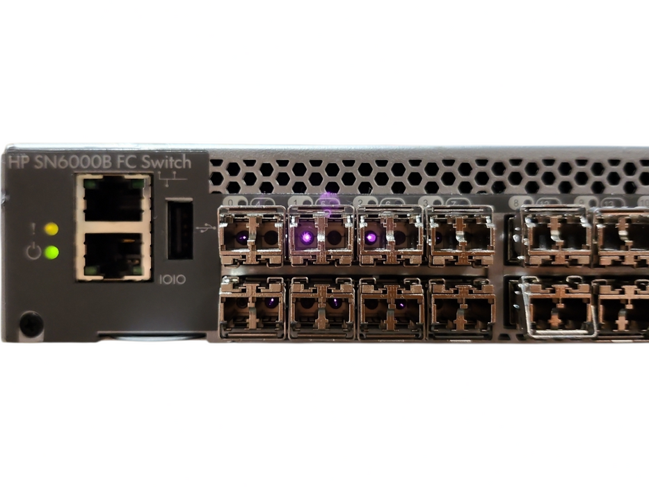HP SN6000B 48 Port 16Gb FC Fibre Channel Switch 36 Active Ports, QK753B