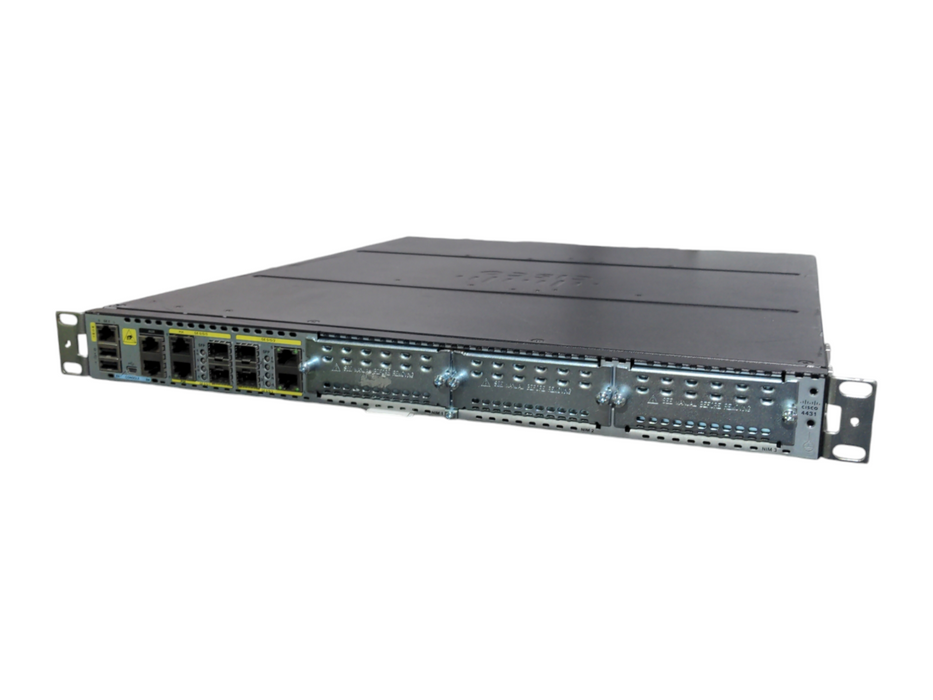 Cisco ISR4431/K9 4400 Series Integrated Services Router, 2x PSU