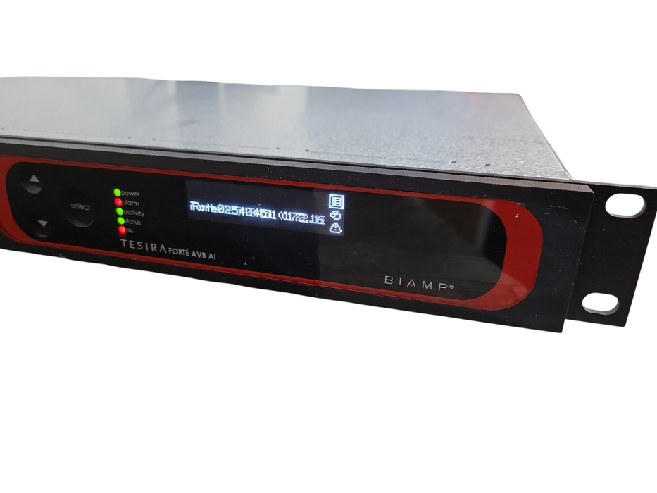 Biamp Tesira Forte AVB AI Digital Audio Processor Fixed Analog In/Out !