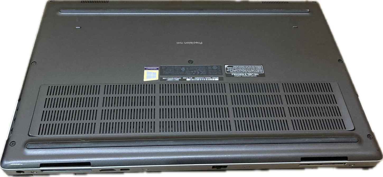 Dell Precision 7540 XEON E-2286M@2.4GHz RTX 3000 6GB GPU 32GB RAM 256GB SSD  Lap200