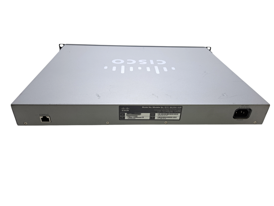 Cisco SG350-52P-K9 V03 | 52-Port Gigabit PoE Managed Switch )