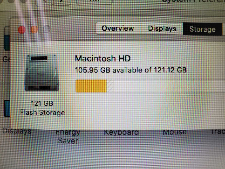Macbook Air 13" A1369, I5- 1.86GHz 2GB RAM 128GB
