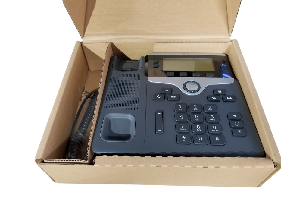 Cisco IP Phone CP-7821-K9 with Handset and Stand - NEW in Box  Q