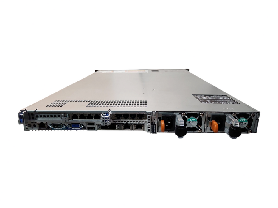 Dell PowerEdge R630 1U 8x2.5", 2x E5-2630L v3, 32GB DDR4, H730 Mini Q