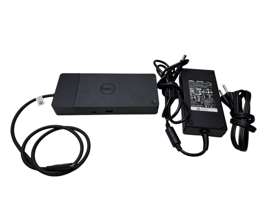 Dell WD22TB4 Thunderbolt 4 Docking Station w/ 180W Power Adapter )