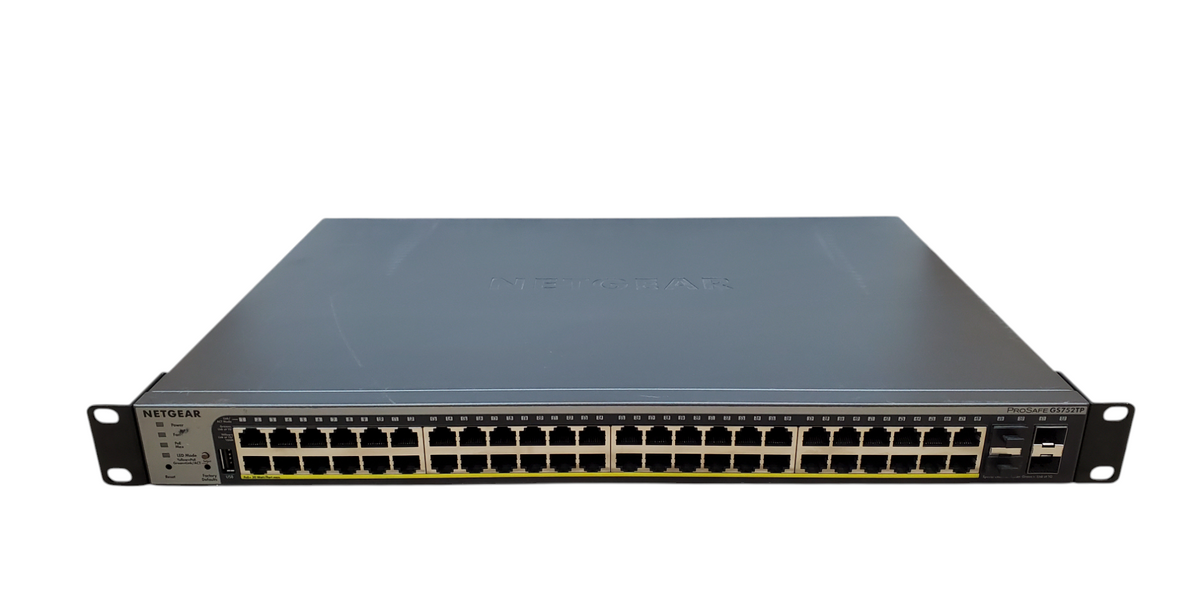 NETGEAR 48-Port Gigabit PoE+ Managed Switch with 4 SFP Ports