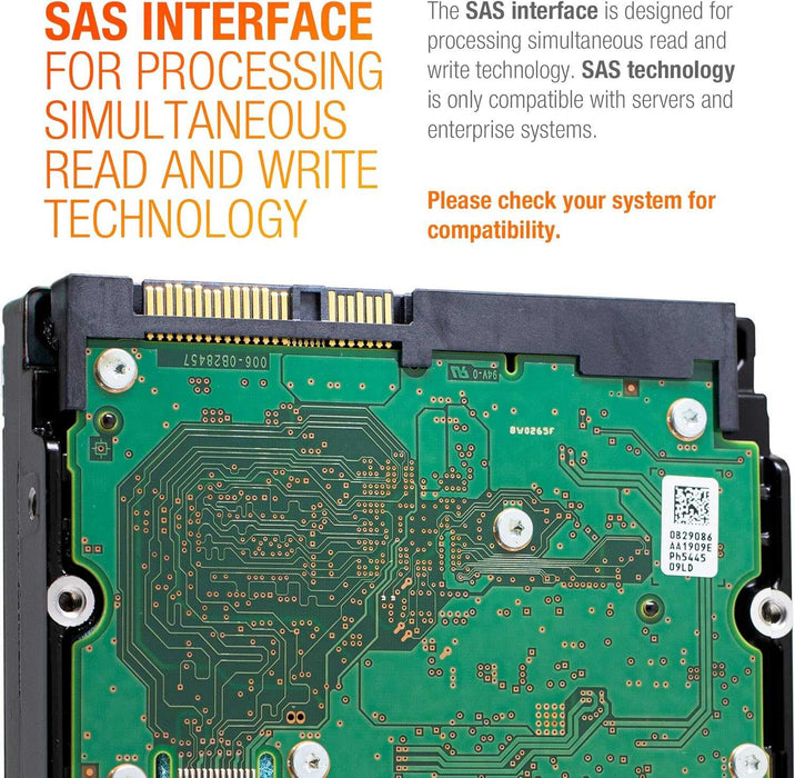 2.4TB SAS ST2400MM0129 Seagate Exos 10E2400 2.5 Server Hard Drive 10K 12Gbp Q