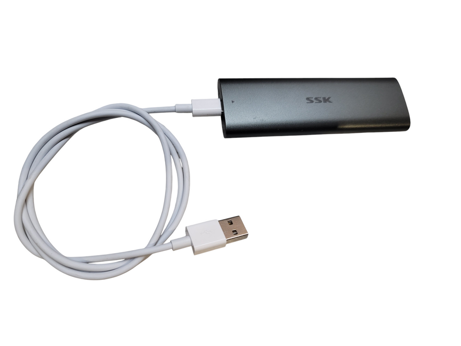 SSK NVMe to USB adapter/ Caddy  β