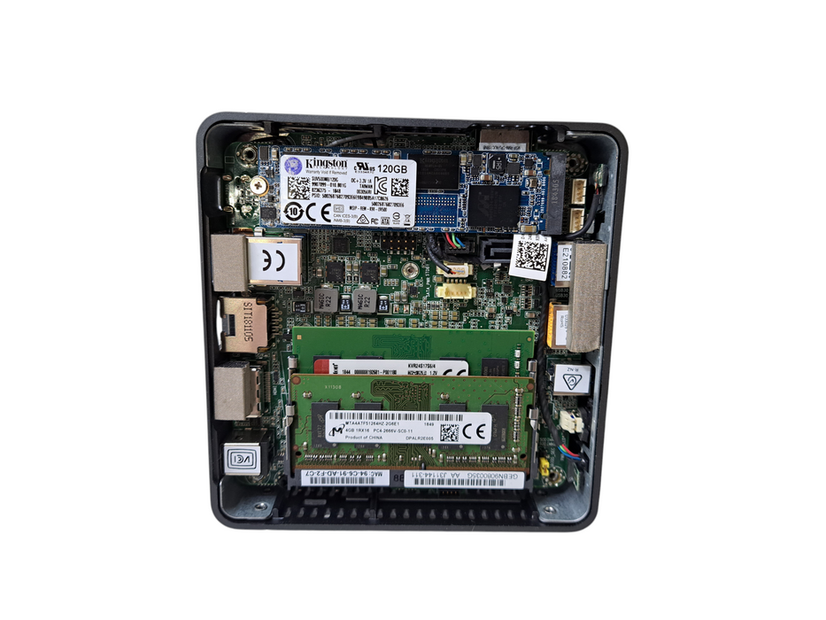 Intel NUC7i5BNB Mini PC| Intel Core i5-7260U @2.20GHz, 8GB DDR4, 120GB NVMe )