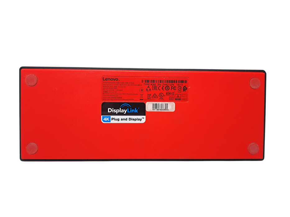 Lenovo ThinkPad Hybrid USB-C Docking Station w/ 135W PWR | 40AF DUD9011D1 )