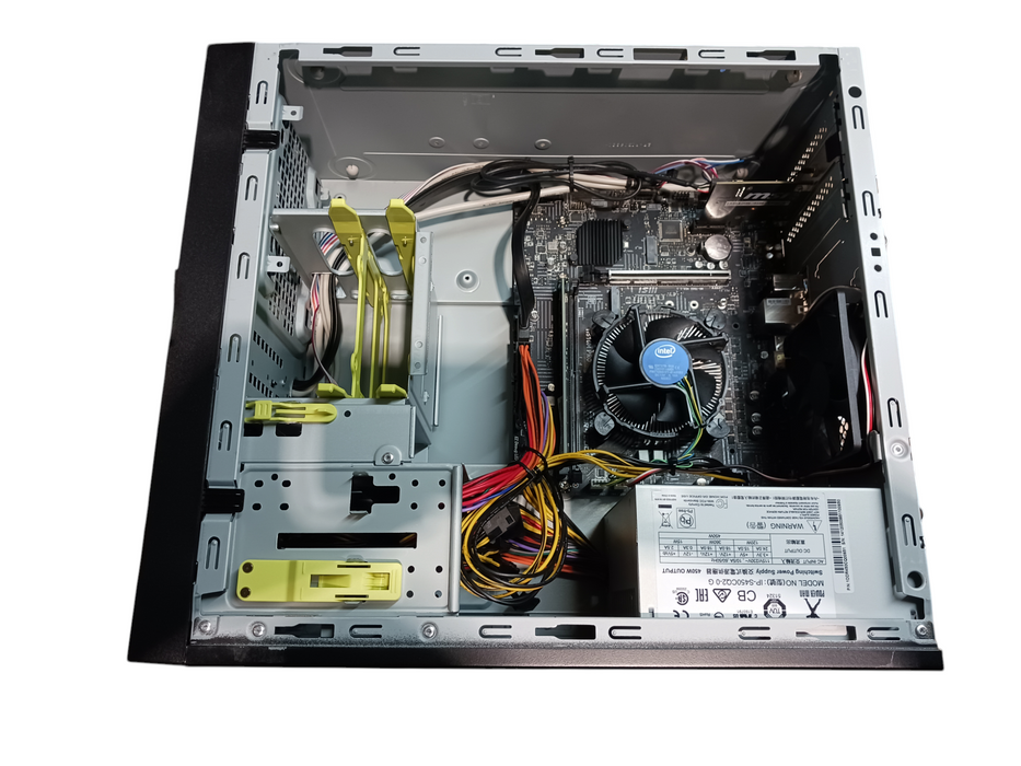 Custom Tower PC Intel i5-10400 @2.9Ghz MSI H510M Pro 16GB DDR4 No HDD