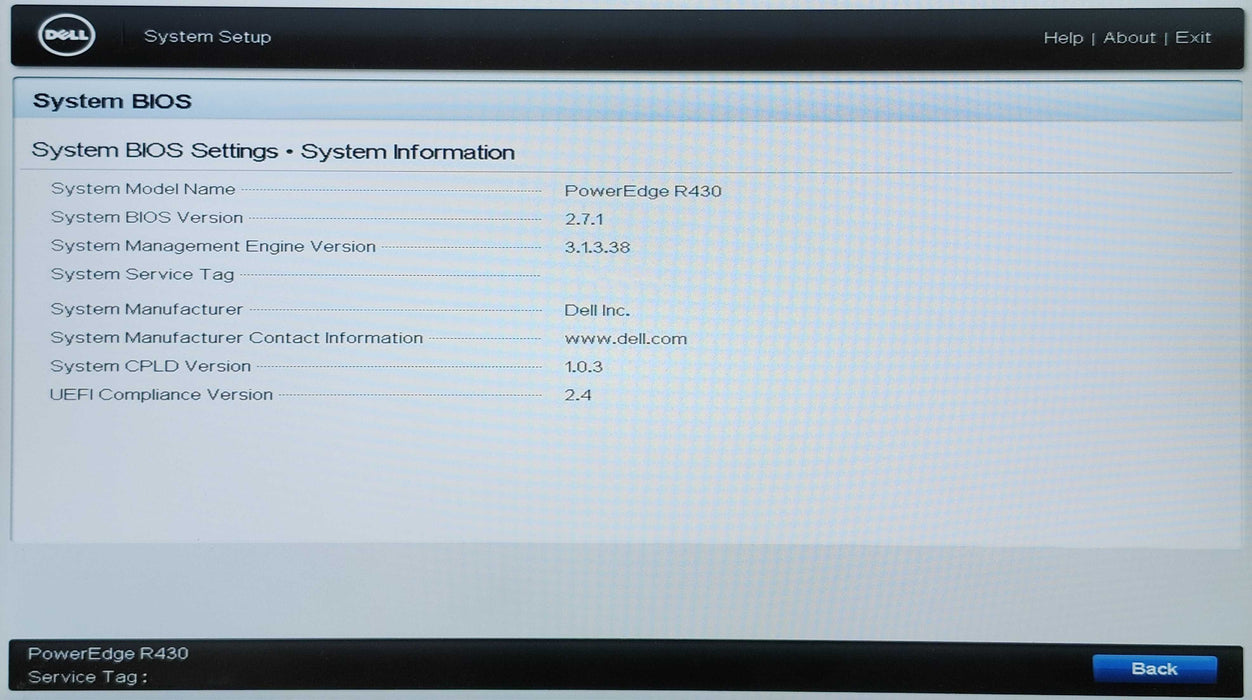 Dell PE R430 1U 8x2.5", Xeon E5-2630 v4 2.20GHz, 16GB DDR4, H730 Mini
