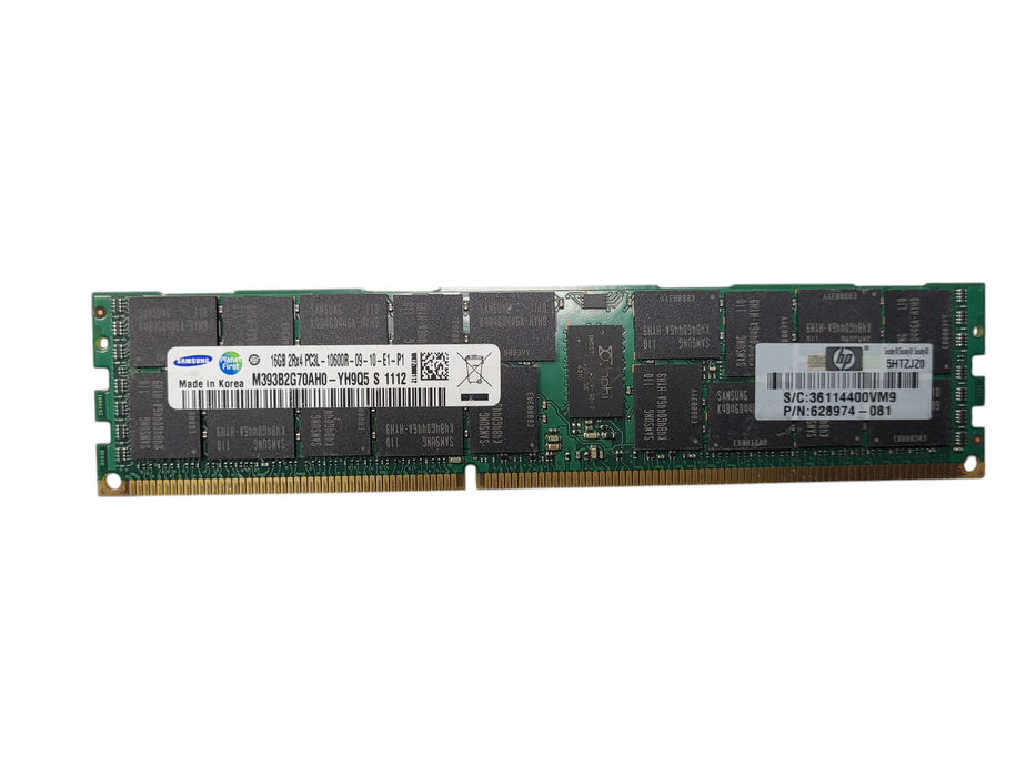 Various brands 16GB 2RX4 PC3L-10600R Server Memory Q$