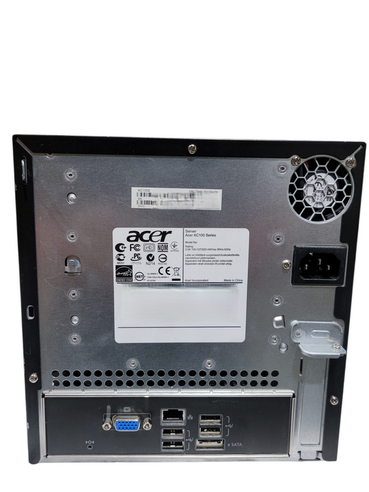 Acer AC100S NAS Xeon E31260L, 4GB RAM, NO HDD