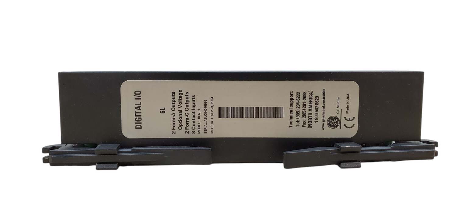 GE Multilin Digital I/O 6L 2 Form-A, 2 Form-C Outputs  Module UR 6LH *READ*