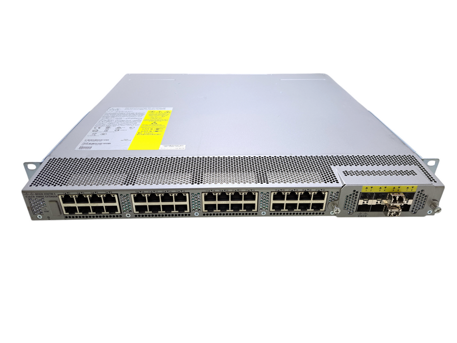 Cisco Nexus N2K-C2232TM-E-10GE | 32-Port Fabric Extender w/ 8x SFP & 2x PSU