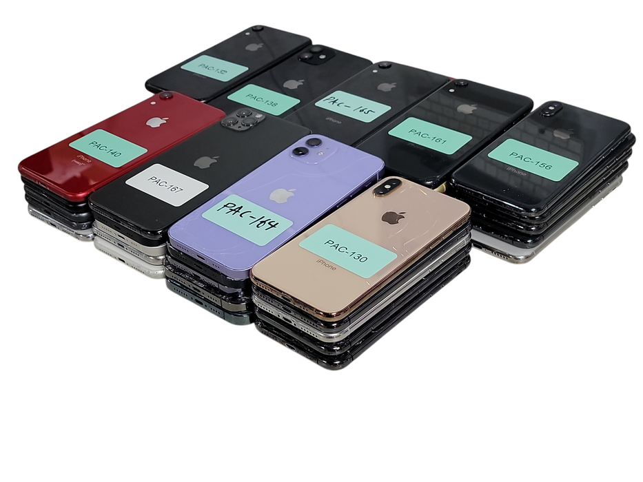Lot of 45x Apple iPhone [X to 12 Pro Max | Parts | B/C Condition][PAC-4] (