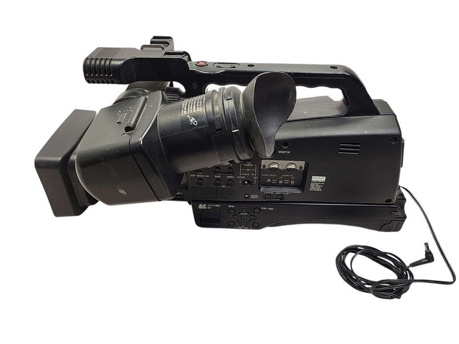 Panasonic AG-HMC80P 3MOS AVCCAM HD Shoulder Mount Camcorder READ $