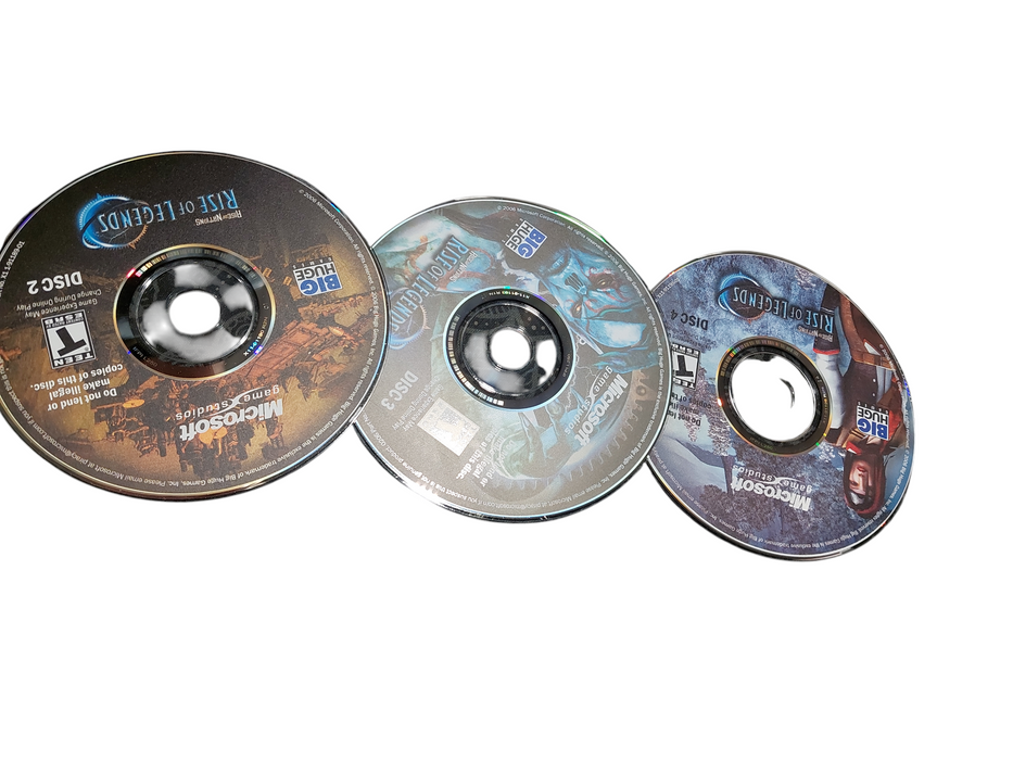 Microsoft Rise of Nations Rise of Legends PC CD Rom  =