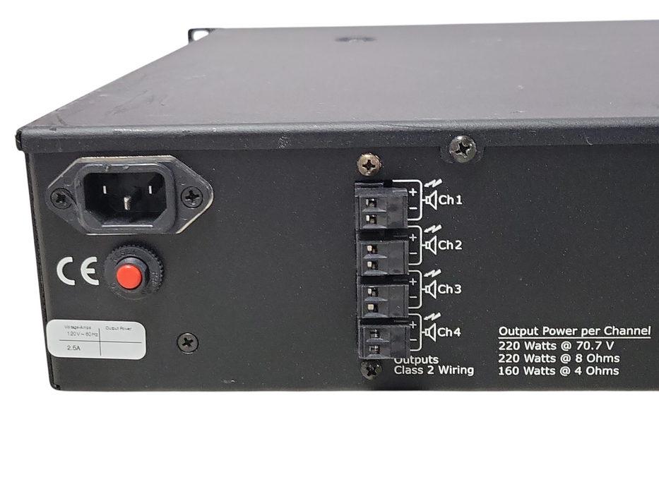Crest Audio CM 2204 Professional 4-Channel Amplifier _