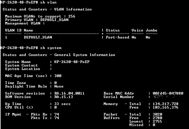 HP ProCurve 2620-48-PoE+ J9627A 48 Port PoE+ Managed Switch 2xSFP