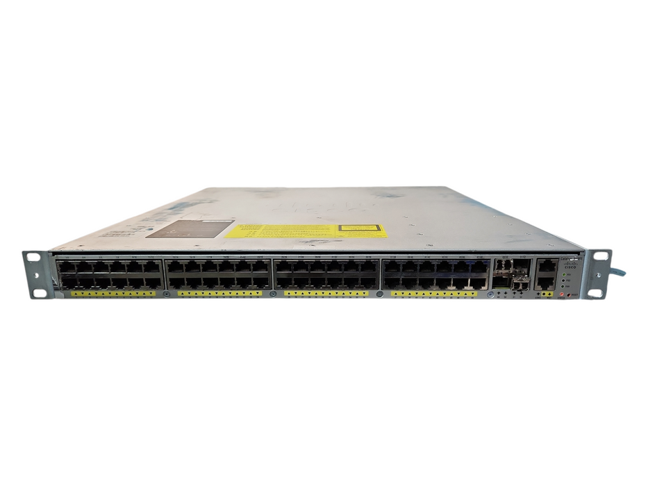 Cisco WS-C4948E, 48-Port Gigabit Network Switch w/ 4x SFP+ Ports, READ