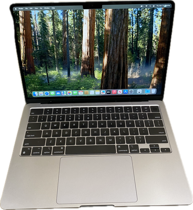 Apple MacBook Air 13 M2 2022 Space Gray 8GB RAM 256GB SSD  No Power Adapter