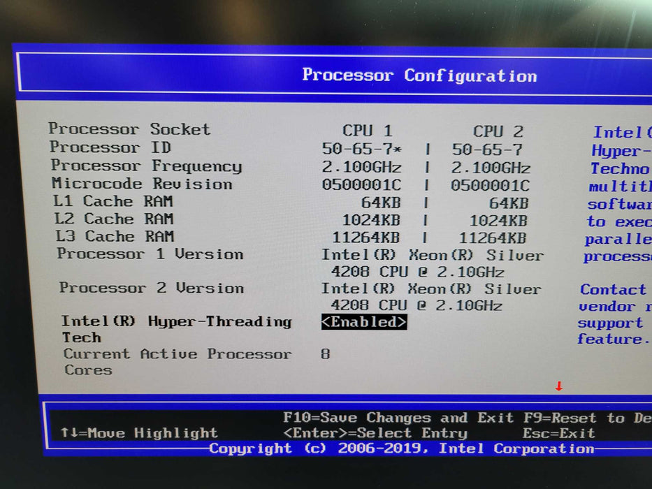 Nemko - Intel Server S2600WF 2x Xeon Silver 4208 192GB DDR4 2x 1300W PSU %