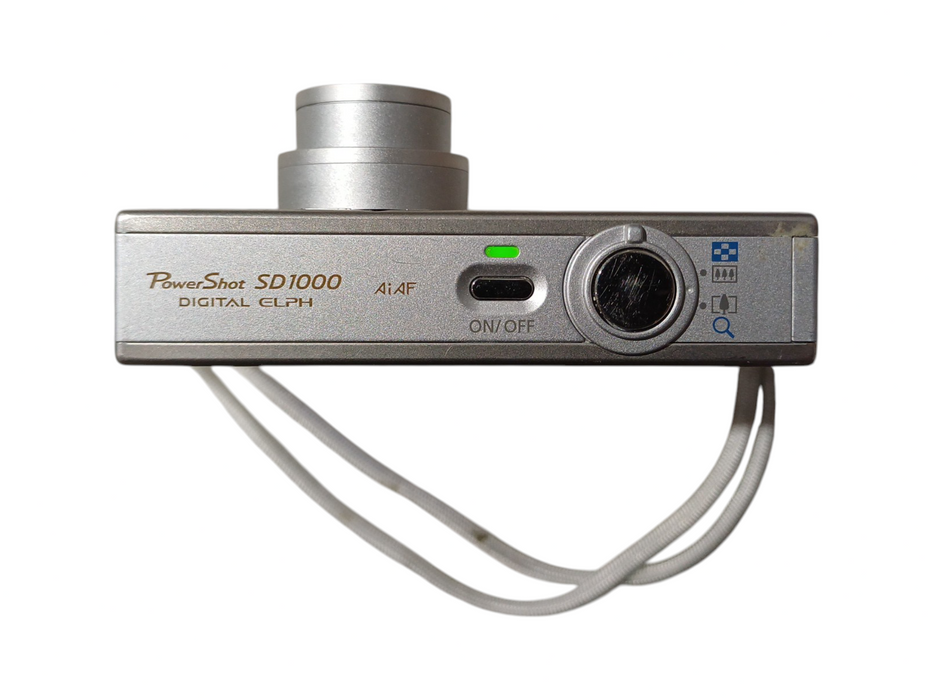 Canon PowerShot SD1000 Digital ELPH 7.1MP 3x Zoom Silver Digital Camera