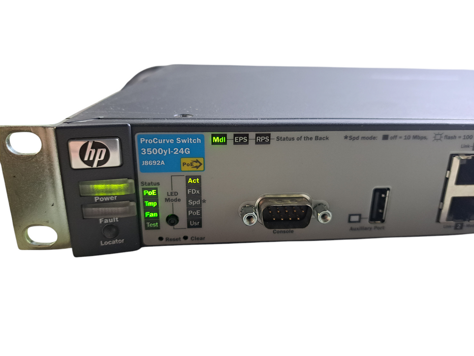 HP ProCurve 3500yl-24G J8692A | 24-Port Gigabit PoE Managed Switch