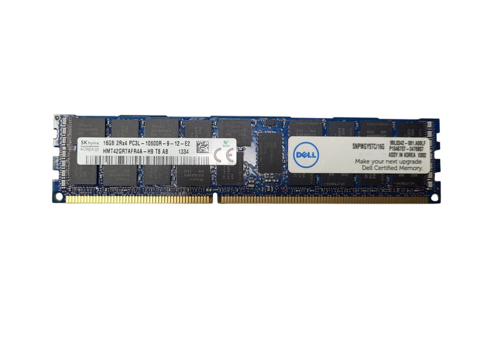 Various brands 16GB 2RX4 PC3L-10600R Server Memory Q$
