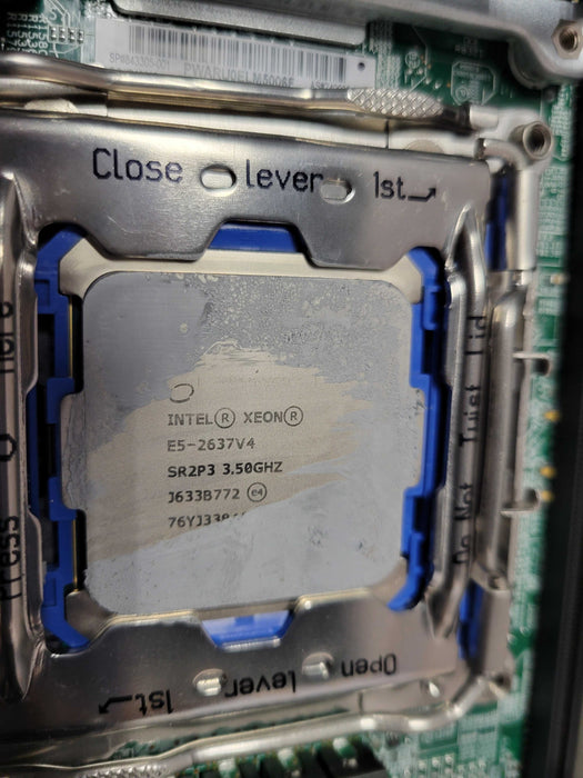 Lot of 2x HPE ProLiant BL460c G9 Server Blade 2x Xeon E5-2643v4, 32GB DDR4 _