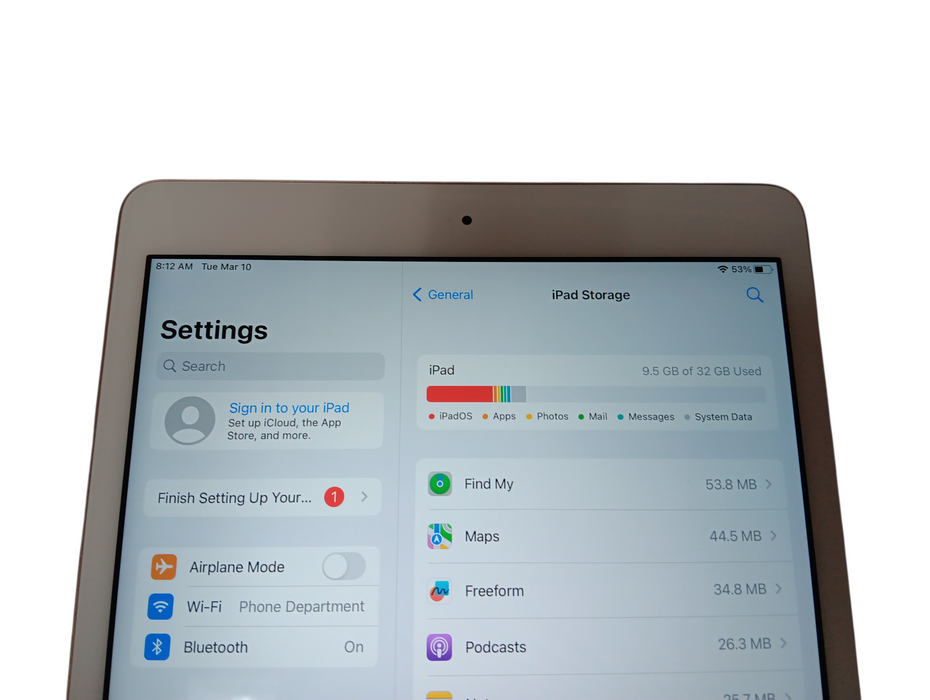 Apple iPad 8th Gen - 32GB - Gold [A2270]