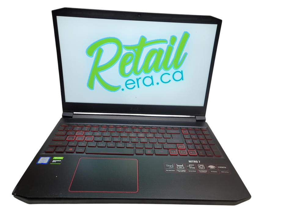 Acer Nitro 7 i7-9750H 16GB DDR4 GTX 1650 256GB SSD READ β Lap200
